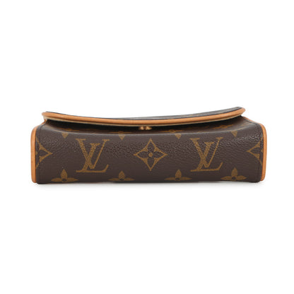 LOUIS VUITTON Pochette Florentine BeigeM51855 Monogram Size S