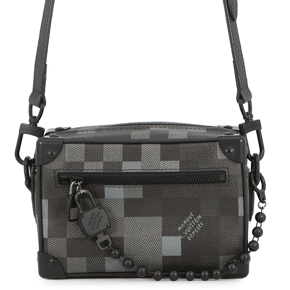 LOUIS VUITTON Mini Soft Trunk NoirM14922 Damouflage Black