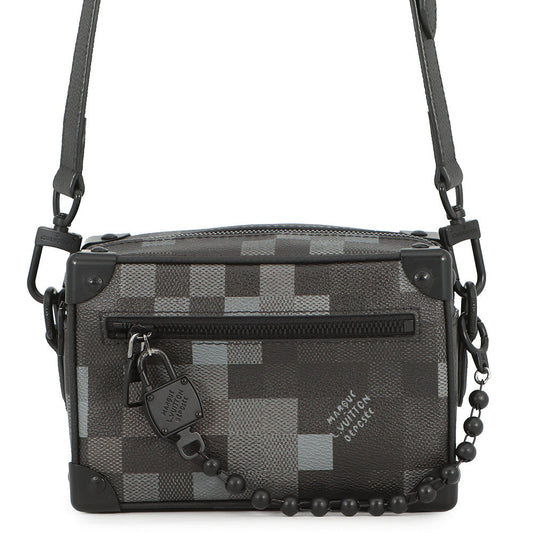 LOUIS VUITTON Mini Soft Trunk NoirM14922 Damouflage Black
