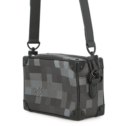 LOUIS VUITTON Mini Soft Trunk NoirM14922 Damouflage Black
