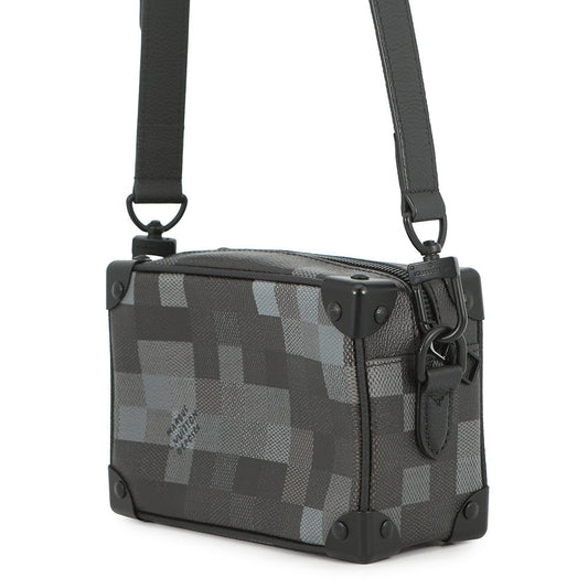 LOUIS VUITTON Mini Soft Trunk NoirM14922 Damouflage Black