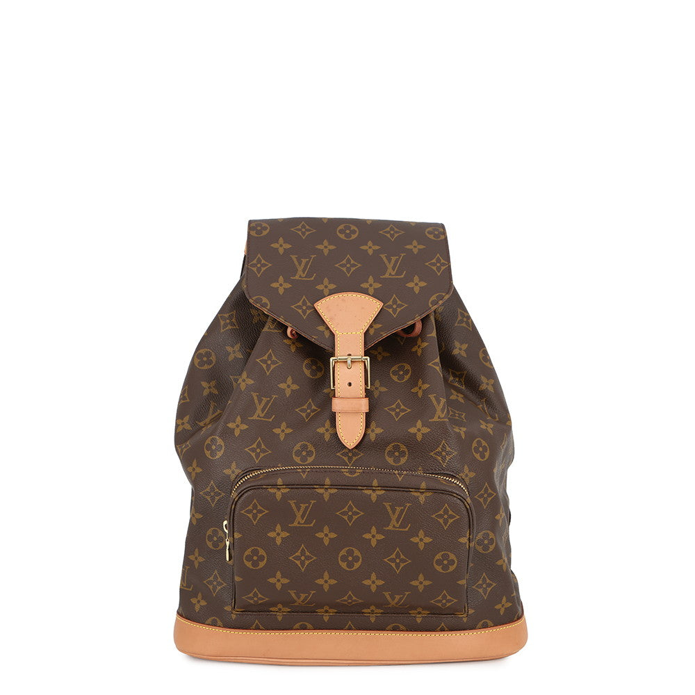 LOUIS VUITTON Montsouris BrownM51135 Monogram Size GM