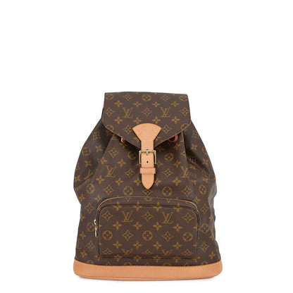 LOUIS VUITTON Montsouris BrownM51135 Monogram Size GM