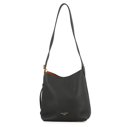 LOUIS VUITTON Lowkey Hobo NoirM25352 Calf Leather Size PM