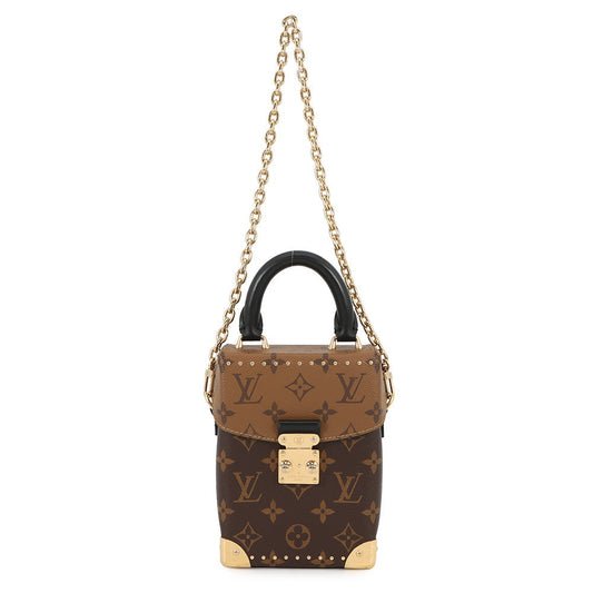 LOUIS VUITTON Camera box NoirM82465 Monogram Monogram Reverse Canvas