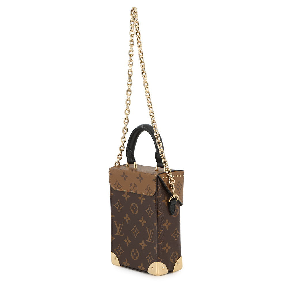 LOUIS VUITTON Camera box NoirM82465 Monogram Monogram Reverse Canvas