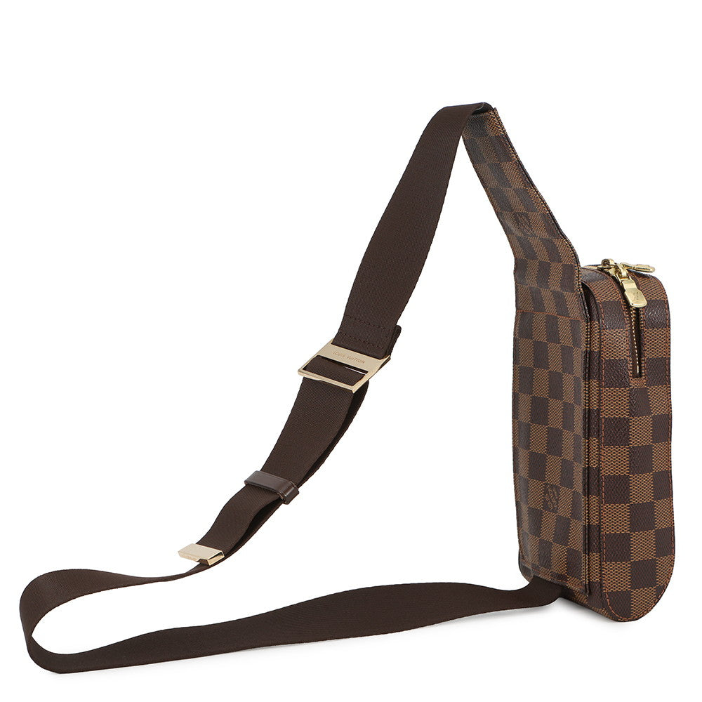 LOUIS VUITTON Geronimos BrownN51994 Damier Ebene Canvas