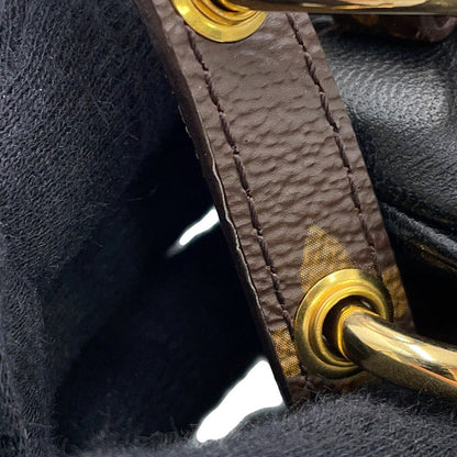 LOUIS VUITTON Pochette・LV3 Noir/BrownM45412 Monogram Monogram Reverse Canvas Lambskin