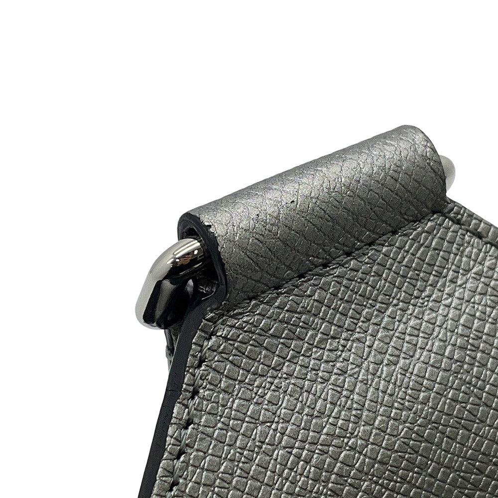 LOUIS VUITTON Outdoor sling bag SilverM30833 Monogram Taigarama