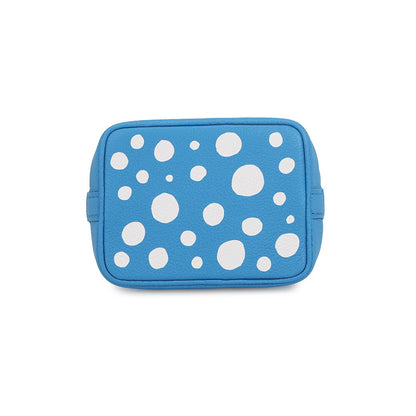 LOUIS VUITTON LV × YK Nano Noe Blue/WhiteM81985 Monogram Empreinte Leather Infinity Dot