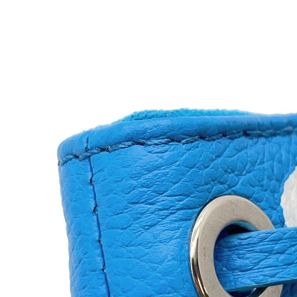 LOUIS VUITTON LV × YK Nano Noe Blue/WhiteM81985 Monogram Empreinte Leather Infinity Dot