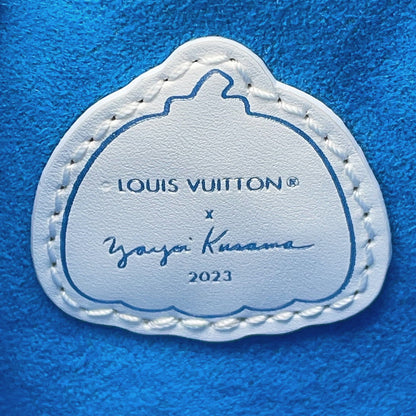 LOUIS VUITTON LV × YK Nano Noe Blue/WhiteM81985 Monogram Empreinte Leather Infinity Dot