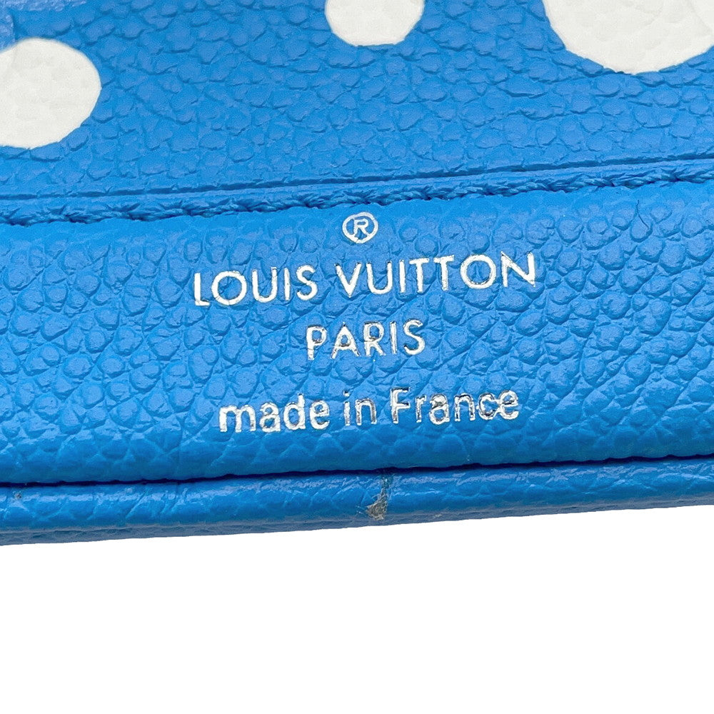 LOUIS VUITTON LV × YK Nano Noe Blue/WhiteM81985 Monogram Empreinte Leather Infinity Dot