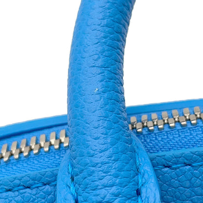 LOUIS VUITTON LVxYK Speedy Bandouliere Blue/WhiteM46425 Monogram Empreinte Leather Infinity Dot Size 20