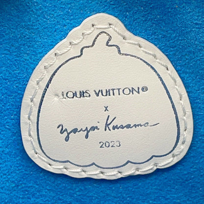 LOUIS VUITTON LVxYK Speedy Bandouliere Blue/WhiteM46425 Monogram Empreinte Leather Infinity Dot Size 20