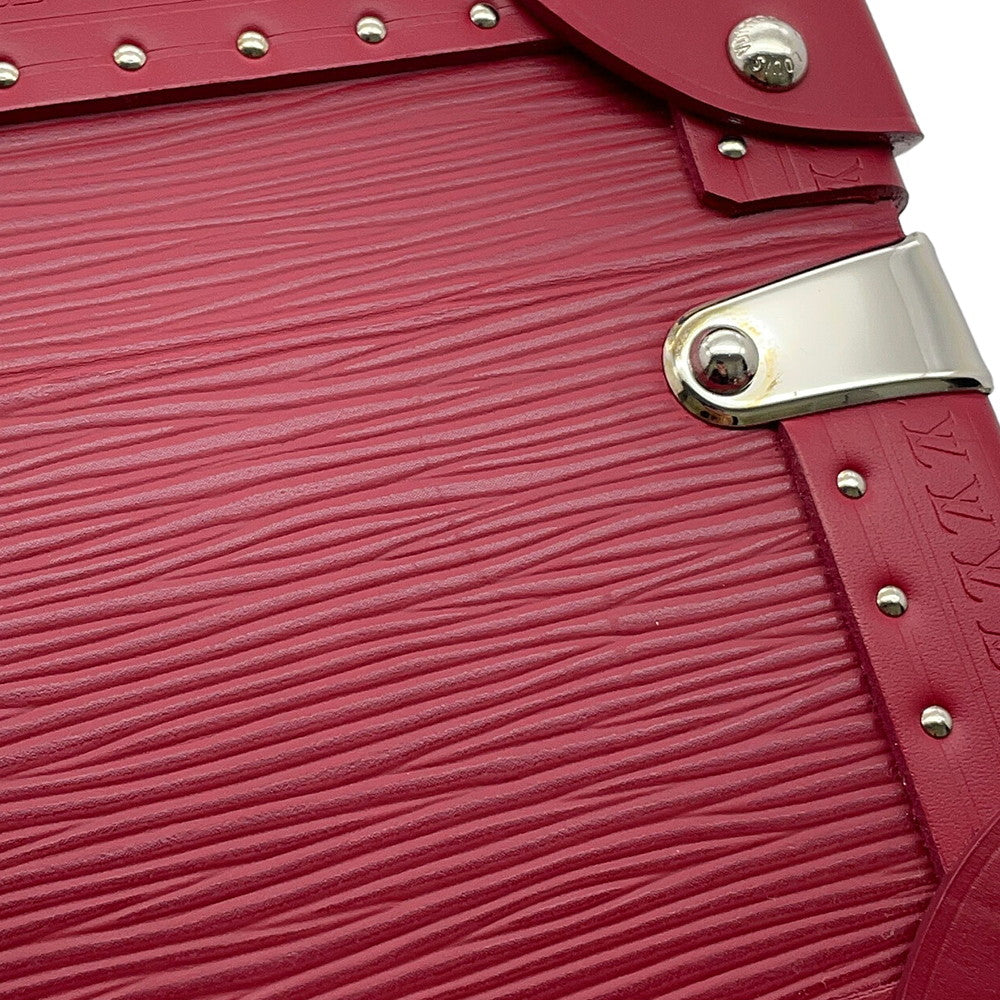 LOUIS VUITTON Coffret Tresor SPO Fuchsia Epi Leather