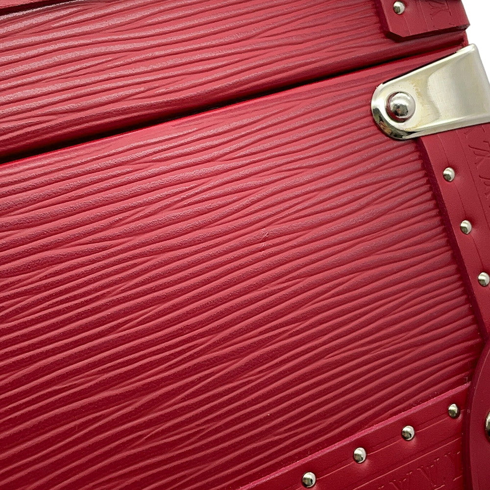 LOUIS VUITTON Coffret Tresor SPO Fuchsia Epi Leather