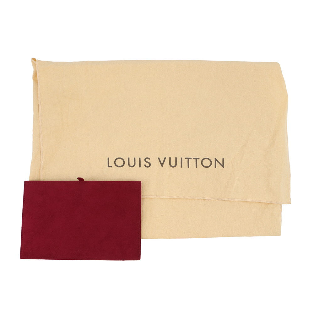 LOUIS VUITTON Coffret Tresor SPO Fuchsia Epi Leather