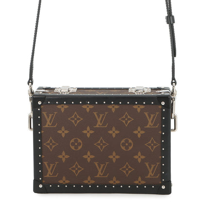 LOUIS VUITTON Clutch Box NoirM20252 Monogram Macassar Canvas