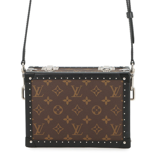 LOUIS VUITTON Clutch Box NoirM20252 Monogram Macassar Canvas