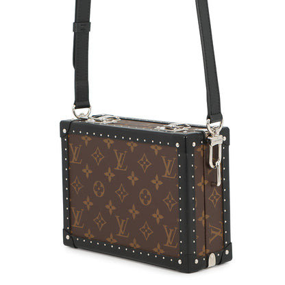 LOUIS VUITTON Clutch Box NoirM20252 Monogram Macassar Canvas