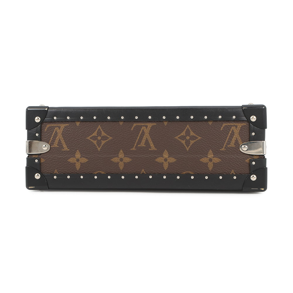 LOUIS VUITTON Clutch Box NoirM20252 Monogram Macassar Canvas