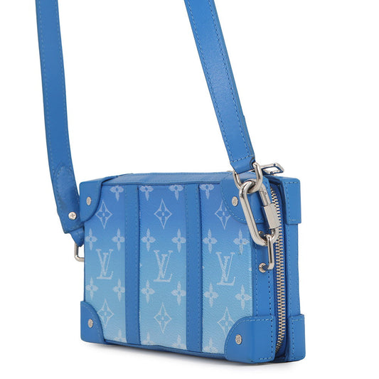 LOUIS VUITTON Soft Trunk Wallet Clouds Collection Blue/WhiteM45432 Monogram Clouds