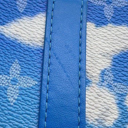 LOUIS VUITTON Soft Trunk Wallet Clouds Collection Blue/WhiteM45432 Monogram Clouds
