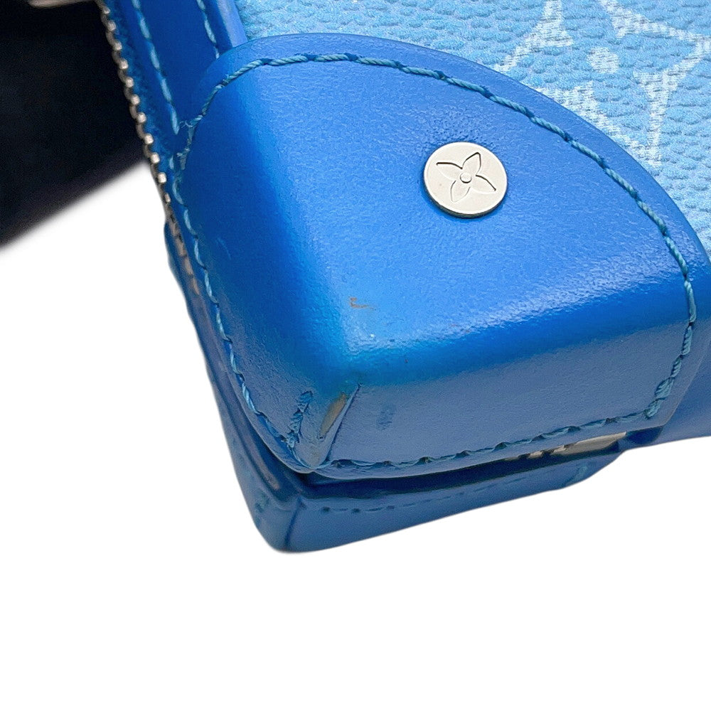LOUIS VUITTON Soft Trunk Wallet Clouds Collection Blue/WhiteM45432 Monogram Clouds
