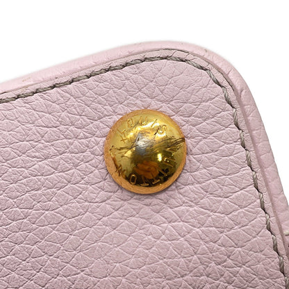 LOUIS VUITTON Capucines Guimauve/Powder WhiteM24120 Taurillon Leather Size BB