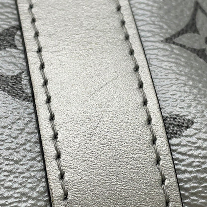 LOUIS VUITTON Keepall Bandouliere Noir/SilverM43817 Monogram Eclipse Split Size 50