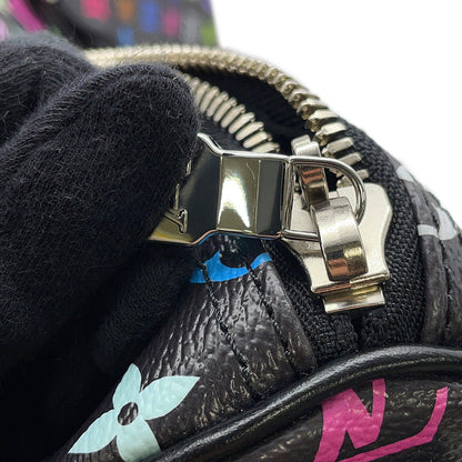 LOUIS VUITTON LV x TM Keepall Bandouliere BlackM13745 Monogram・Multicolor Takashi Murakami Size 50
