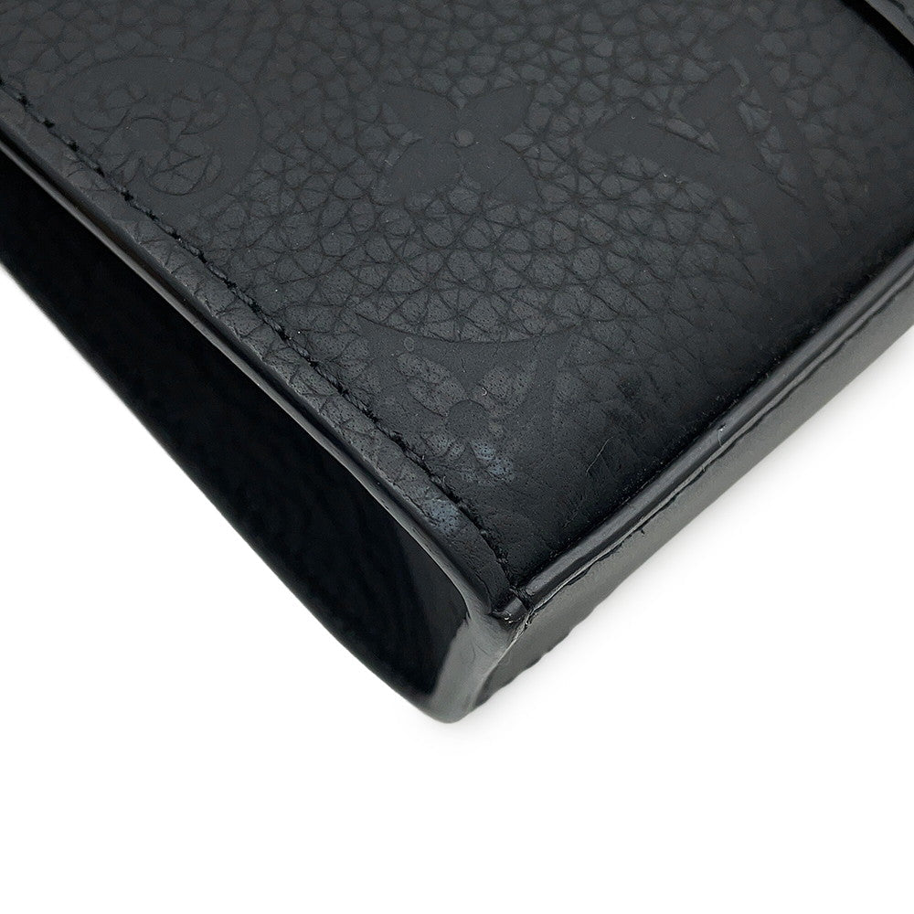 LOUIS VUITTON Sac Plat NoirM59960 Monogram ・Taurillon