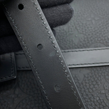 LOUIS VUITTON Sac Plat NoirM59960 Monogram ・Taurillon