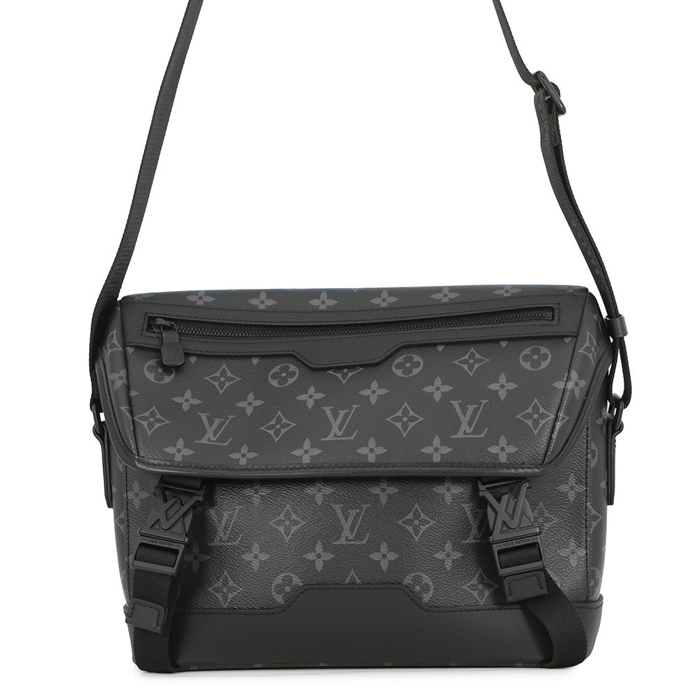 LOUIS VUITTON Messenger Voyage NoirM12517 Monogram Eclipse Size PM