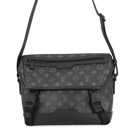 LOUIS VUITTON Messenger Voyage NoirM12517 Monogram Eclipse Size PM
