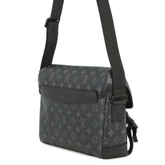 LOUIS VUITTON Messenger Voyage NoirM12517 Monogram Eclipse Size PM