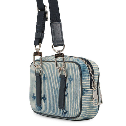 LOUIS VUITTON Outdoors / Pochette BlueM80462 Monogram Watercolor