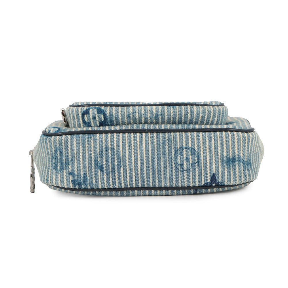 LOUIS VUITTON Outdoors / Pochette BlueM80462 Monogram Watercolor
