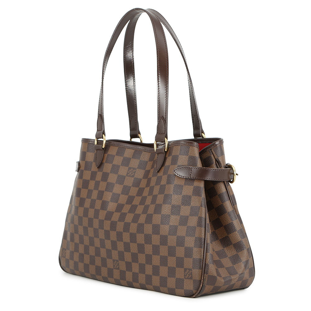 LOUIS VUITTON Batignolles Horizontal RedN48179 Damier Ebene Canvas