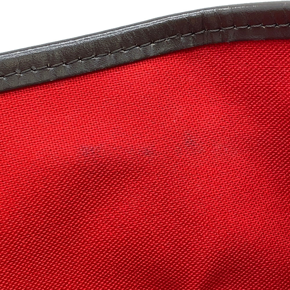 LOUIS VUITTON Batignolles Horizontal RedN48179 Damier Ebene Canvas