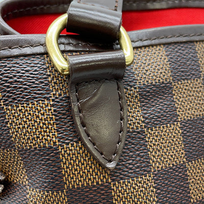 LOUIS VUITTON Batignolles Horizontal RedN48179 Damier Ebene Canvas
