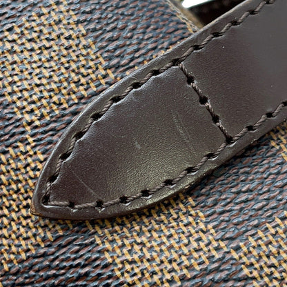 LOUIS VUITTON Batignolles Horizontal RedN48179 Damier Ebene Canvas