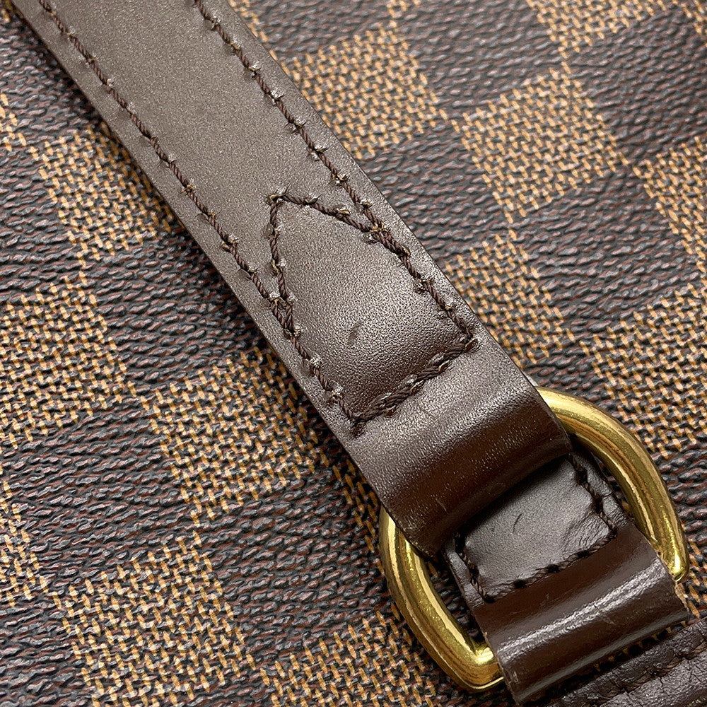 LOUIS VUITTON Batignolles Horizontal RedN48179 Damier Ebene Canvas