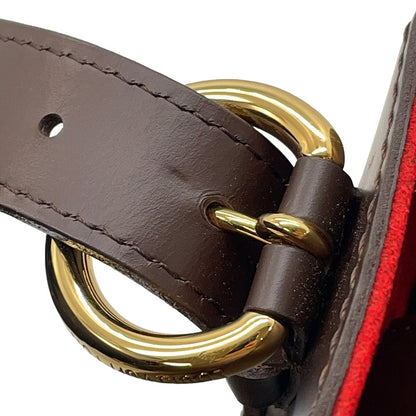 LOUIS VUITTON Sistina RedN41542 Damier Ebene Canvas Size PM
