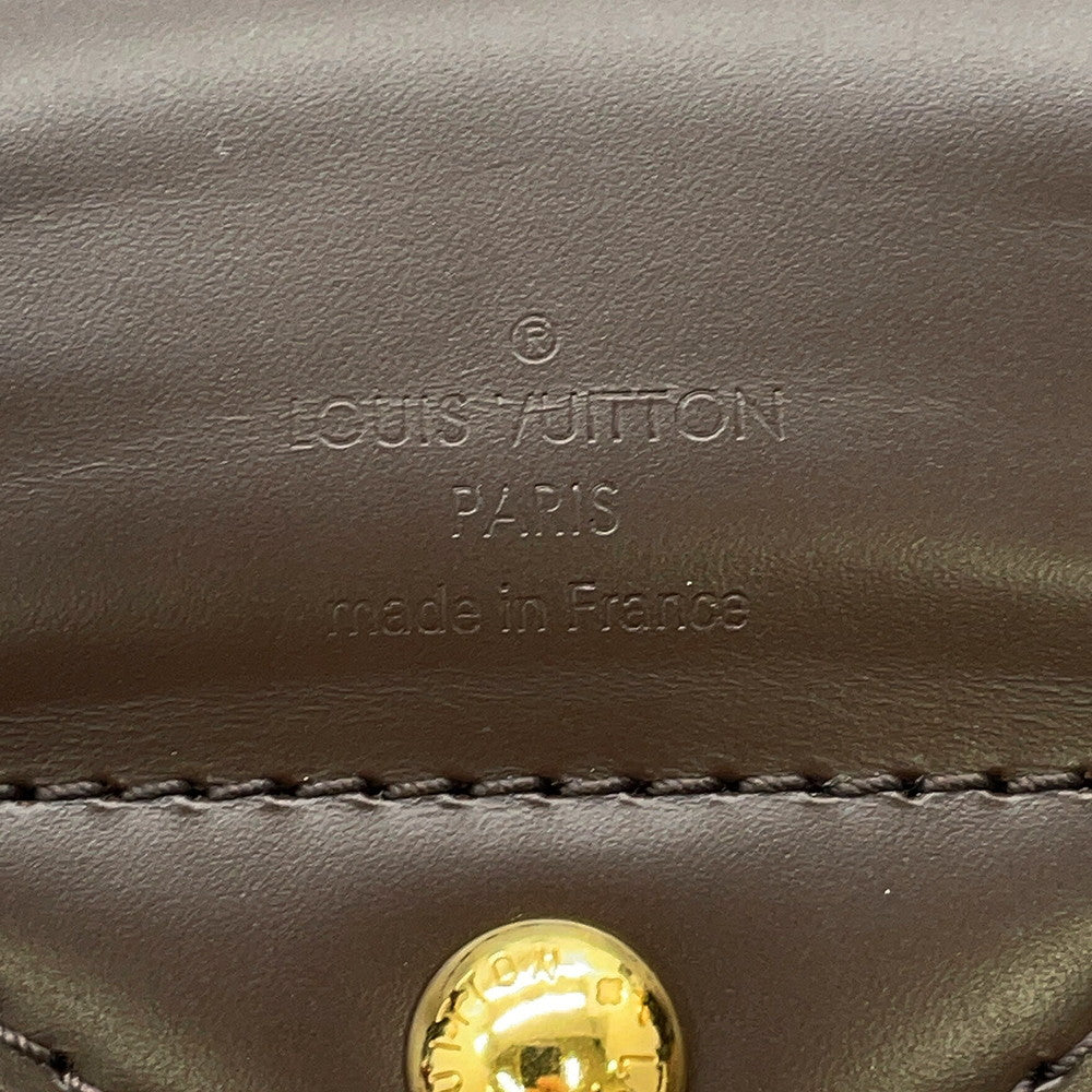 LOUIS VUITTON Sistina RedN41542 Damier Ebene Canvas Size PM