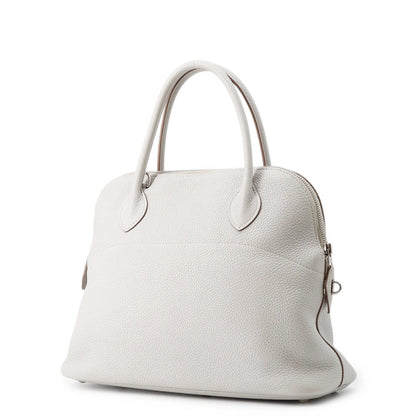 HERMES Bolide Pearl Grey Taurillon Clemence Size 31