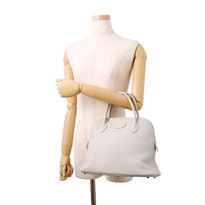 HERMES Bolide Pearl Grey Taurillon Clemence Size 31