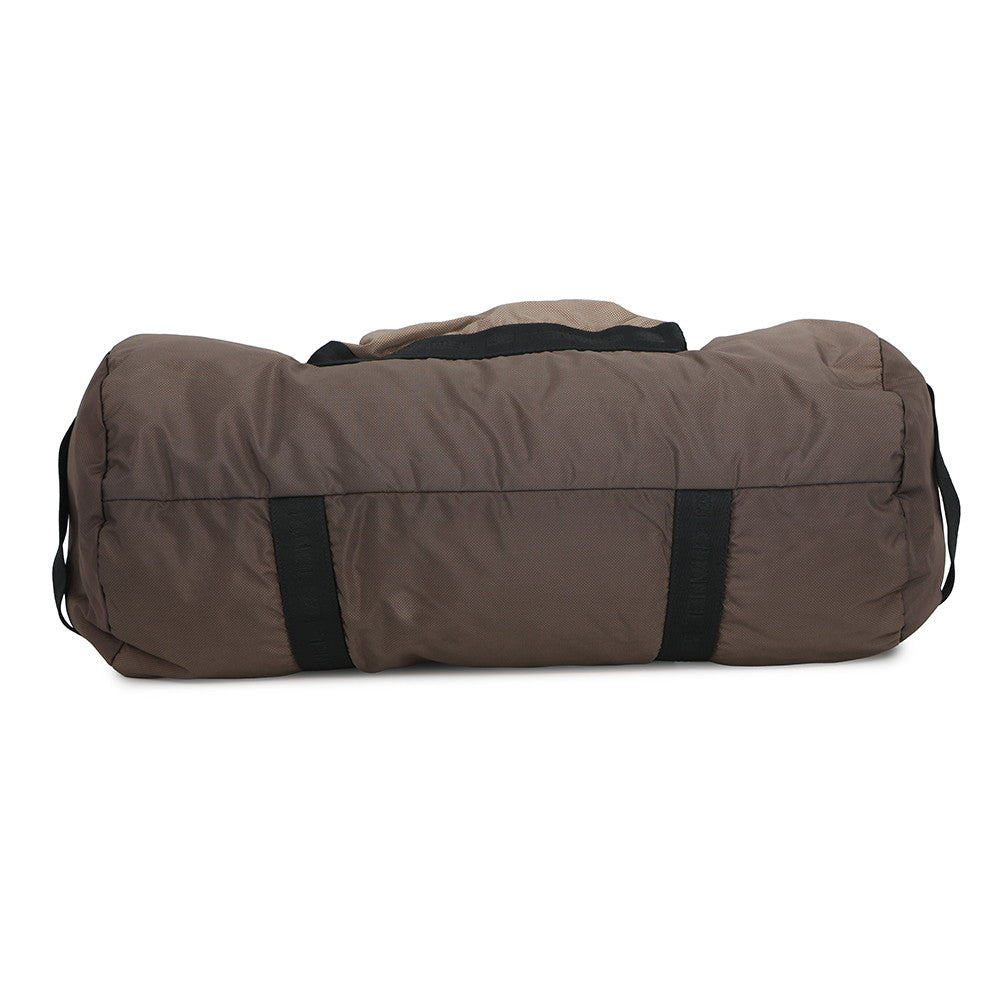CHANEL Sports line Travel Bag Gray Nylon