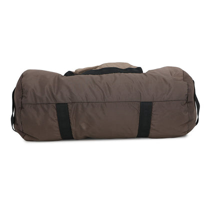 CHANEL Sports line Travel Bag Gray Nylon